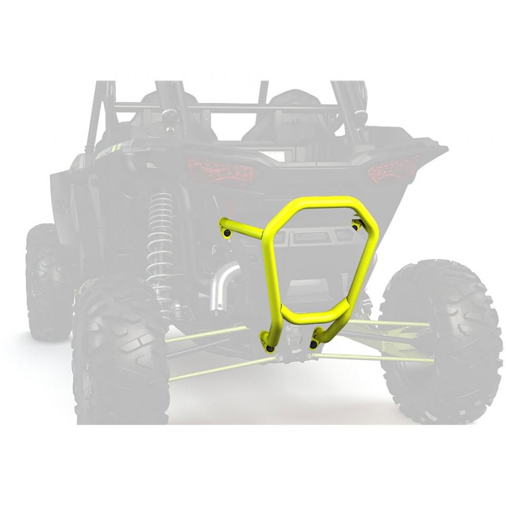 Polaris Rear Bull Bumper - Lime Squeeze # 2881472-630